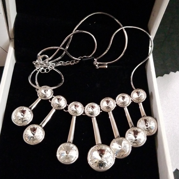 Plato H Crystal from Swarovski necklace. - Picture 4 of 5